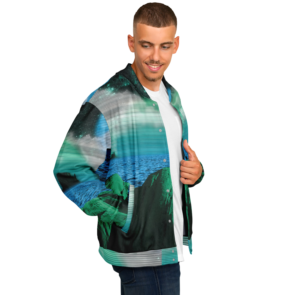 Emerald Canyon Varsity Jacket
