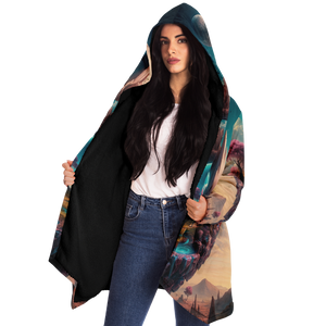 Dream Isle Cloak (Black Fur)