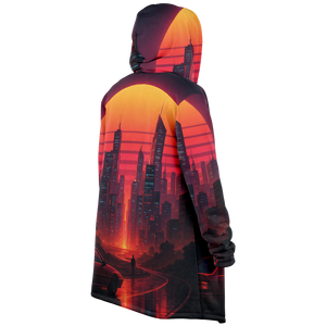 Neon Sunrise Cloak