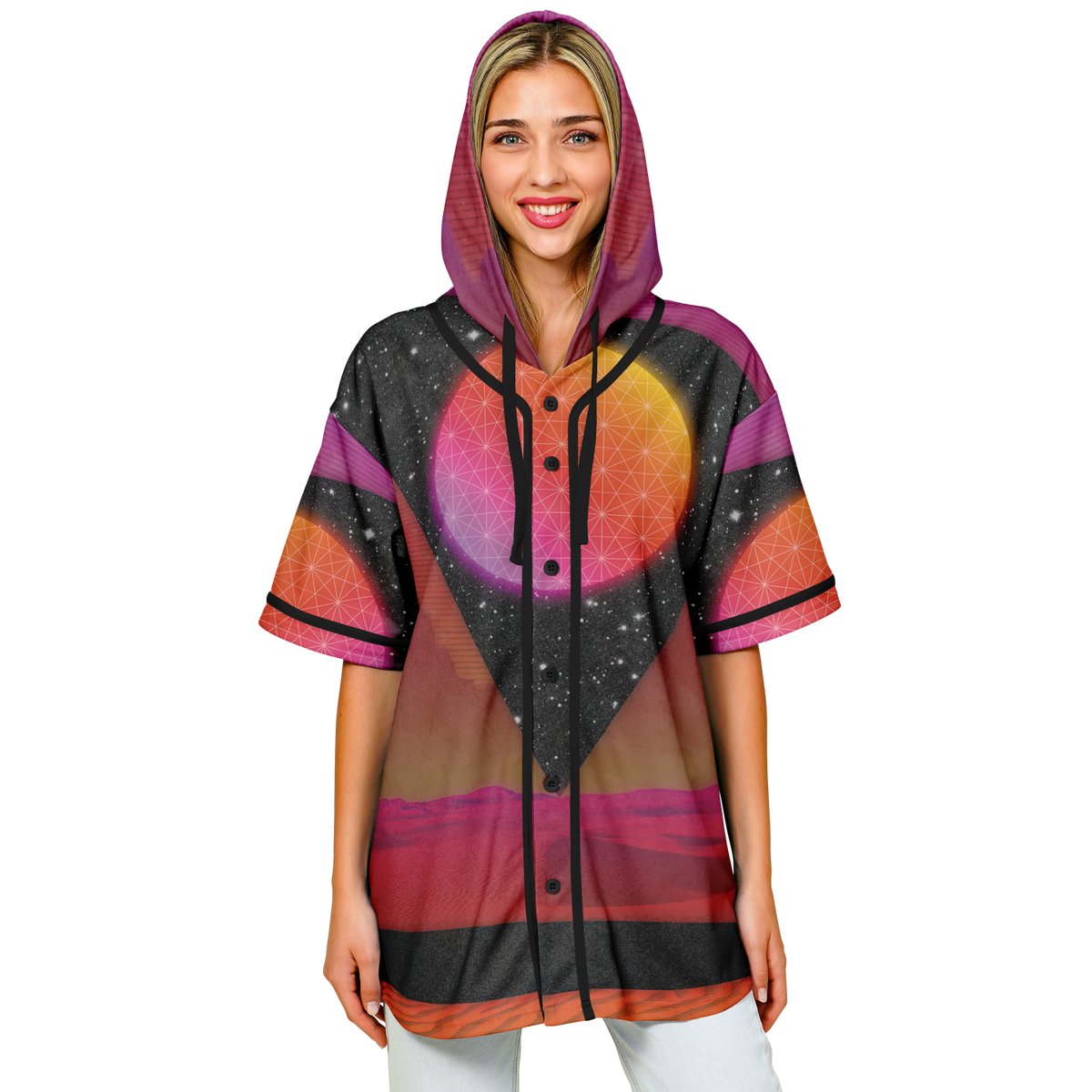 Desert Continuum Hooded Jersey