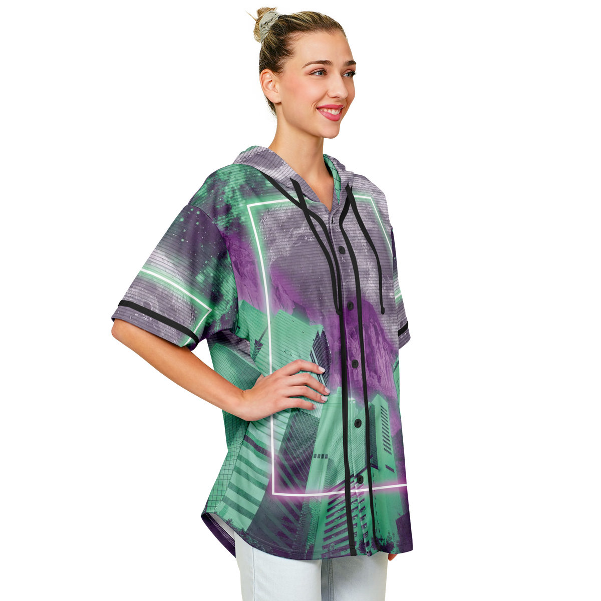 City of Radiance Hooded Jersey