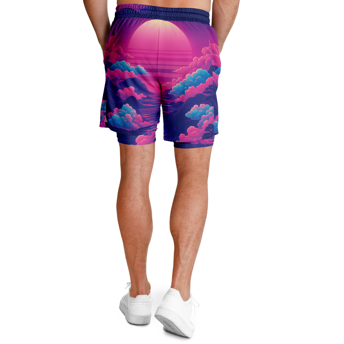 Duskwave Men's 2 in 1 Shorts