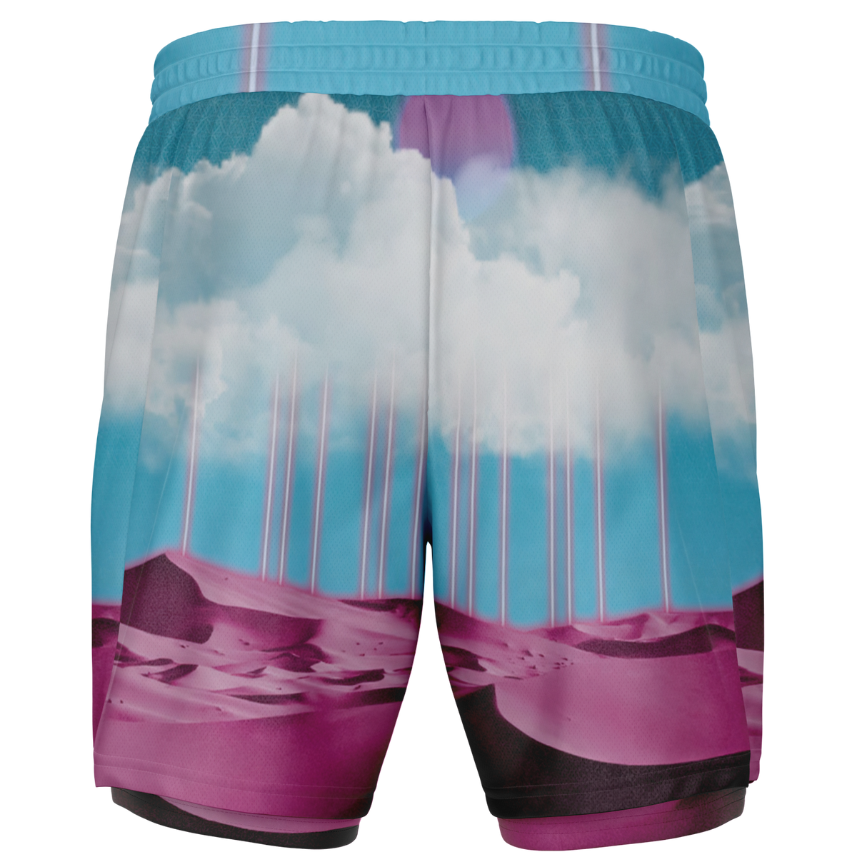 Electric Desert Men's 2 in 1 Shorts