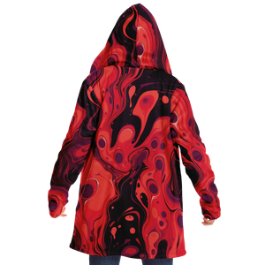 Scarlet Fusion Cloak (Black Fur)