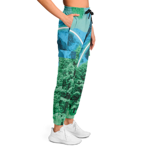 Minty Wonderland Cargo Joggers