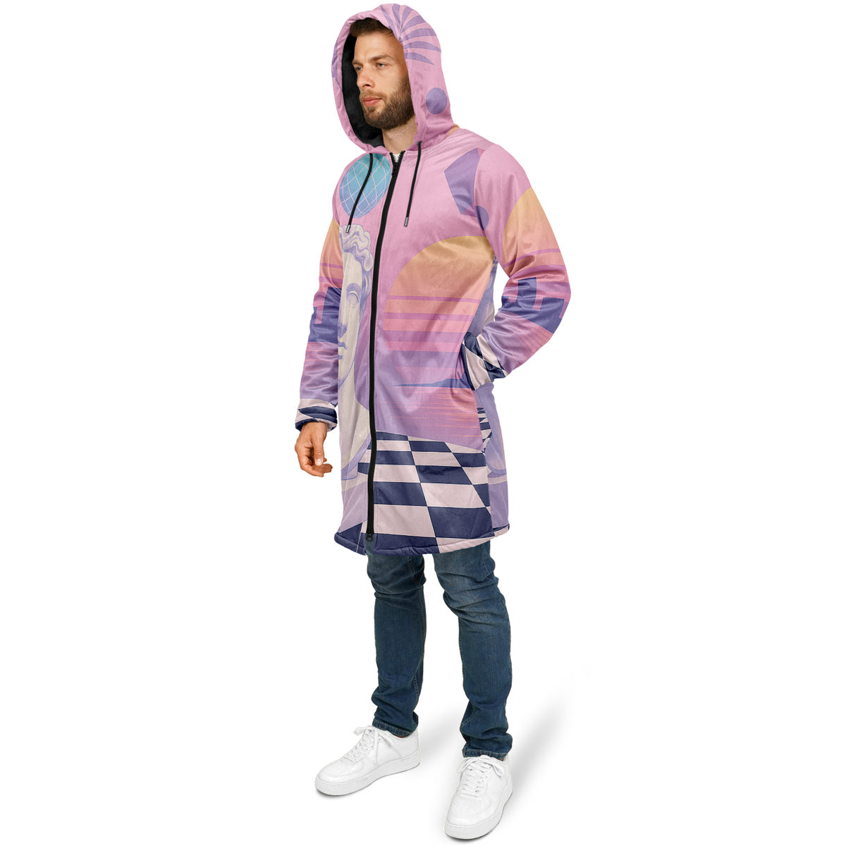 Corinthian Zip Up Cloak