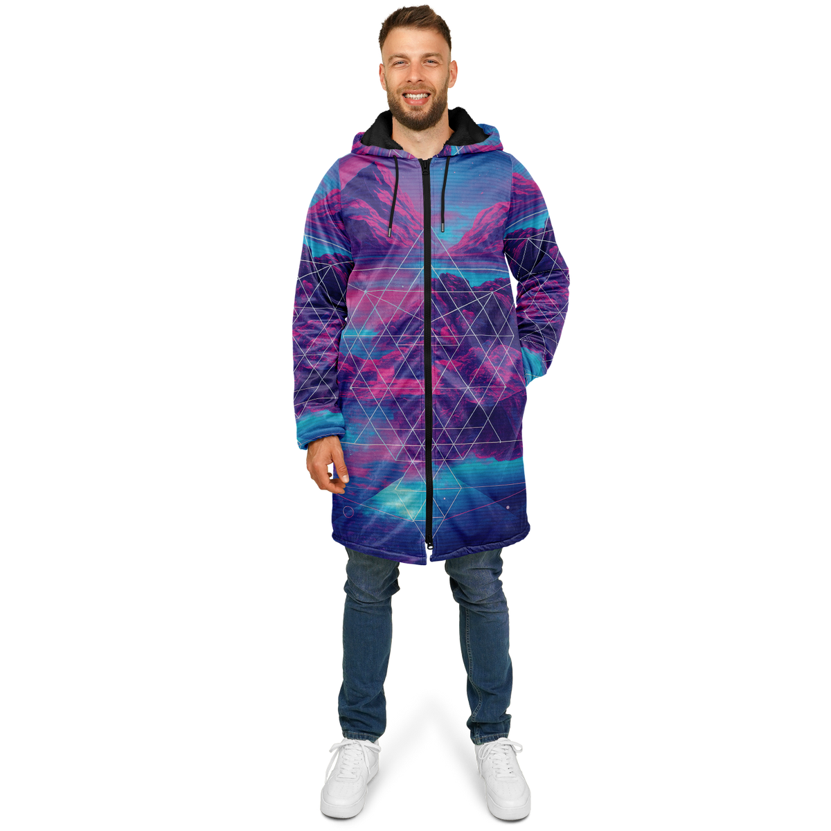 Liminal Zip Up Cloak