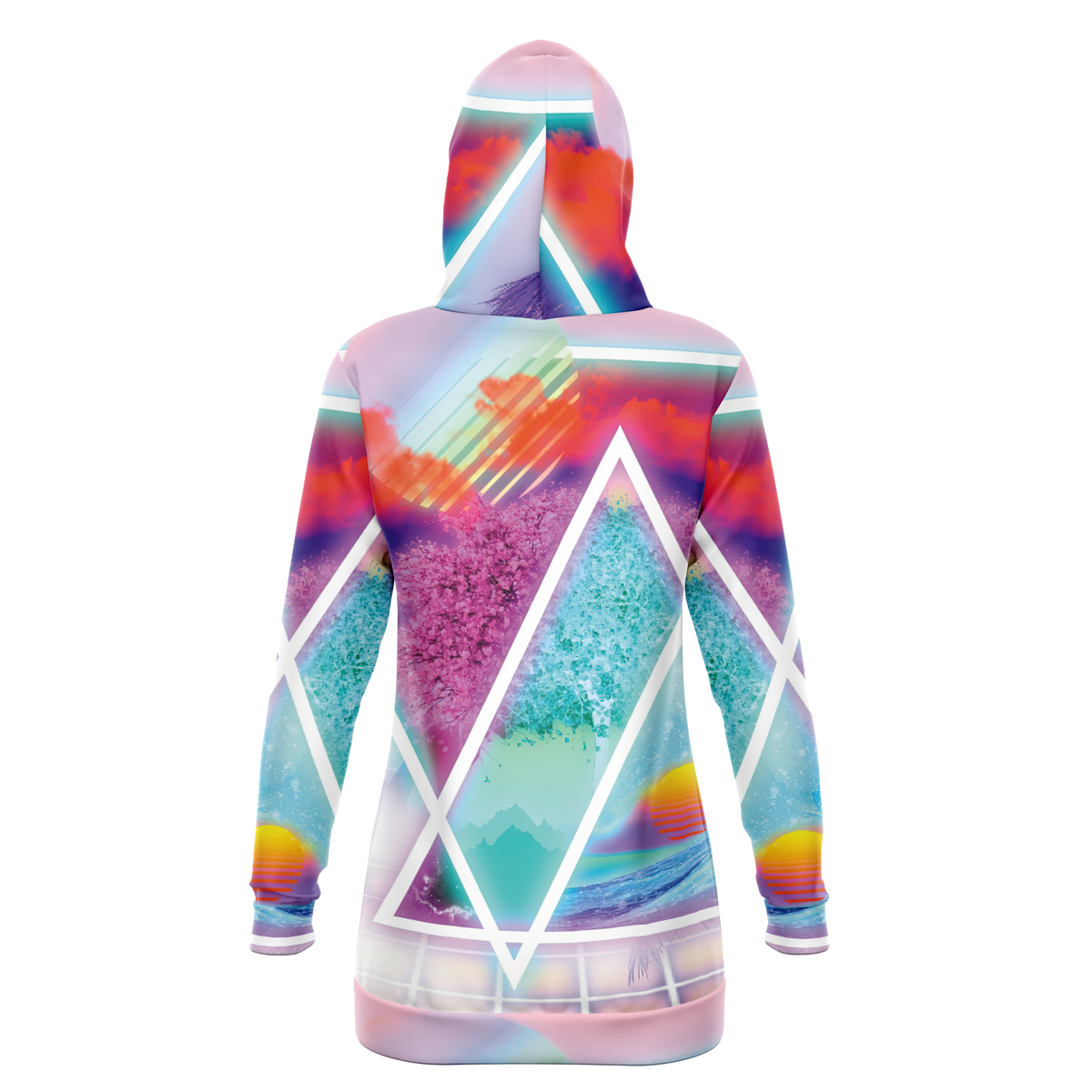 Dimensions Collide Hoodie Dress