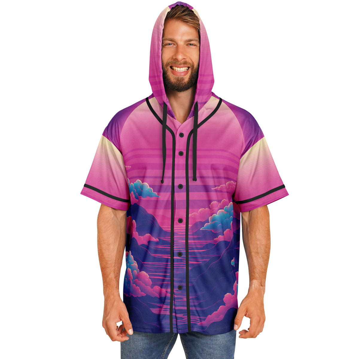Duskwave Hooded Jersey