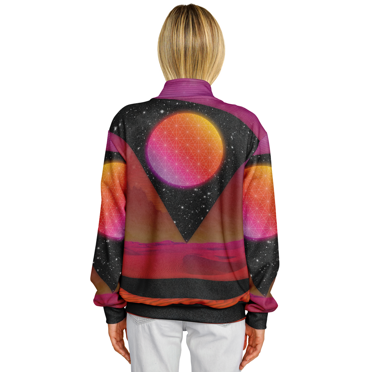 Desert Continuum Varsity Jacket