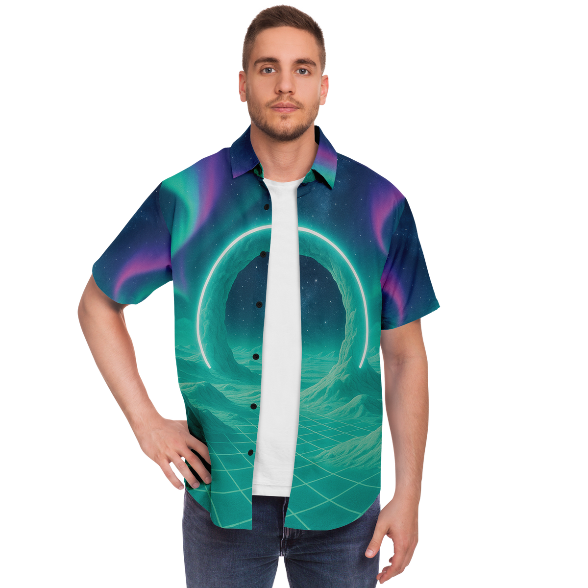 Astral Gateway Button Down Shirt