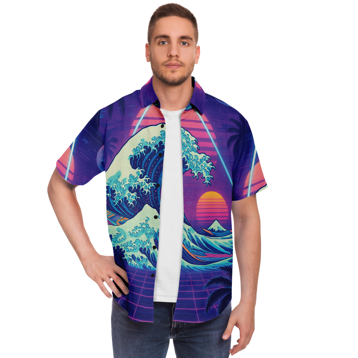 Neonami Button Down Shirt