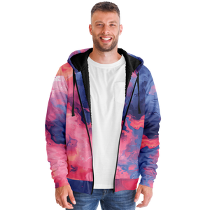 Quantum Tides Sherpa Hoodie