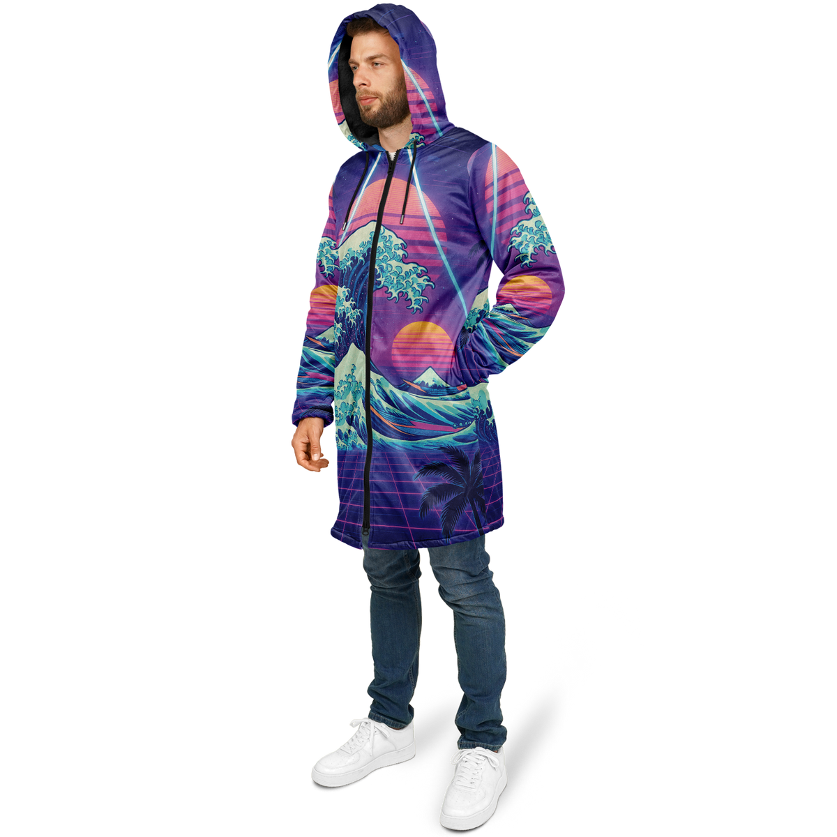 Neonami Zip Up Cloak