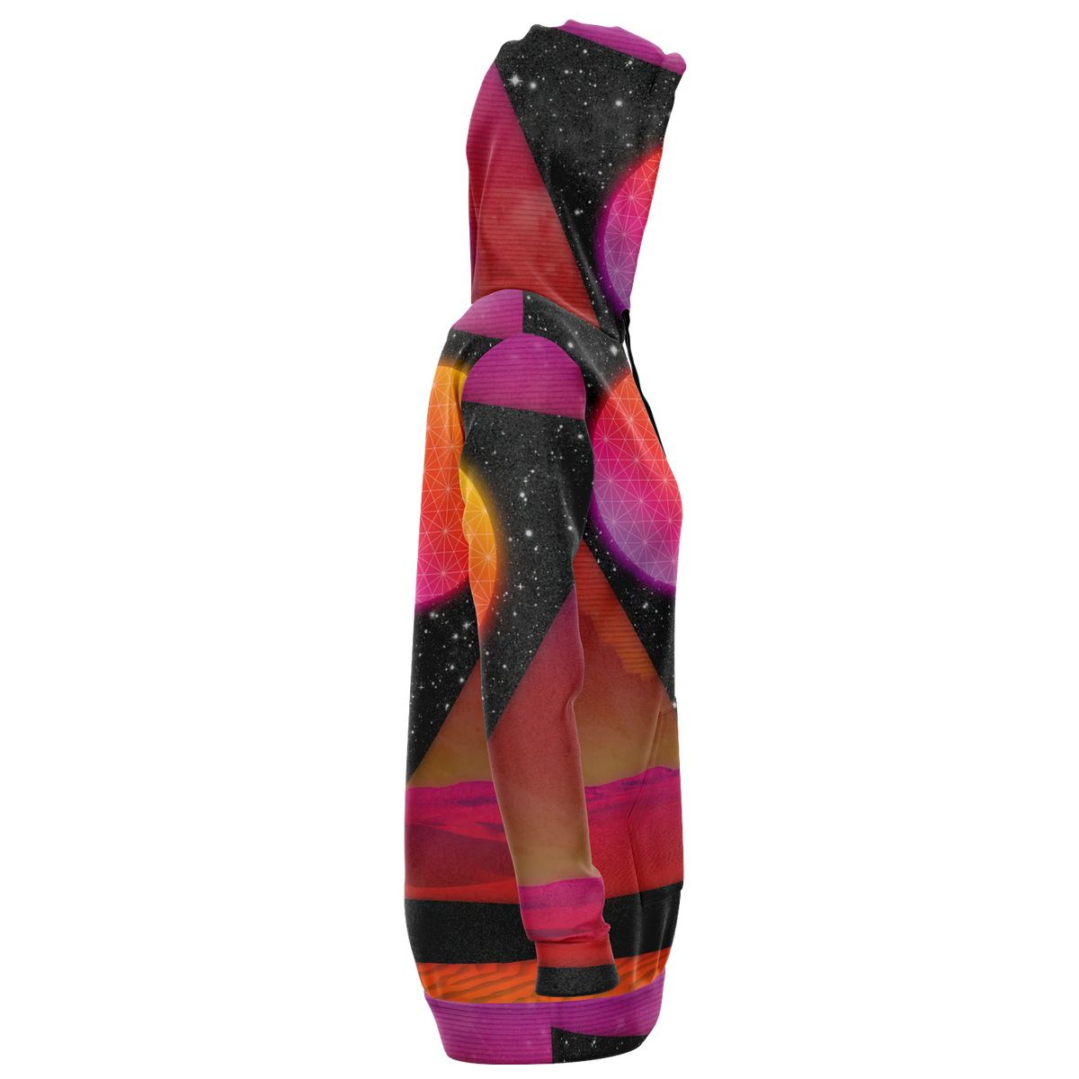 Desert Continuum Hoodie Dress