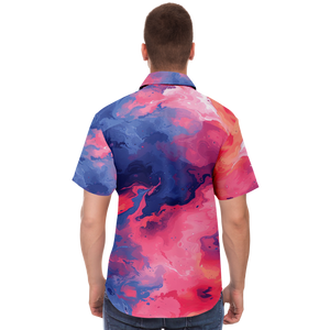 Quantum Tides Button Down Shirt