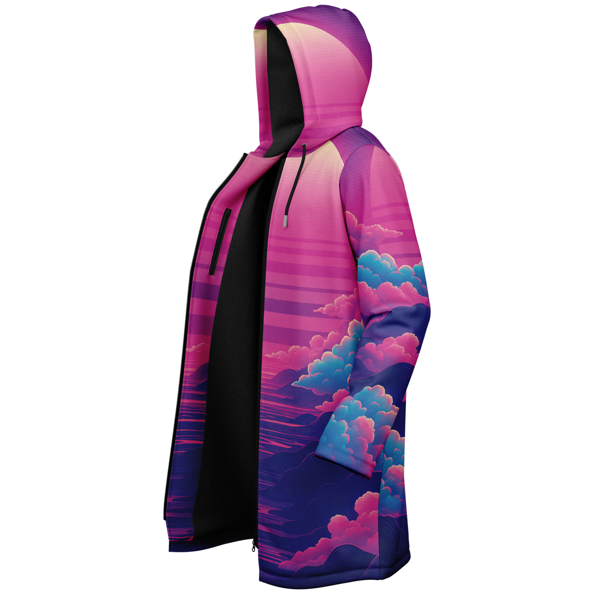 Duskwave Zip Up Cloak