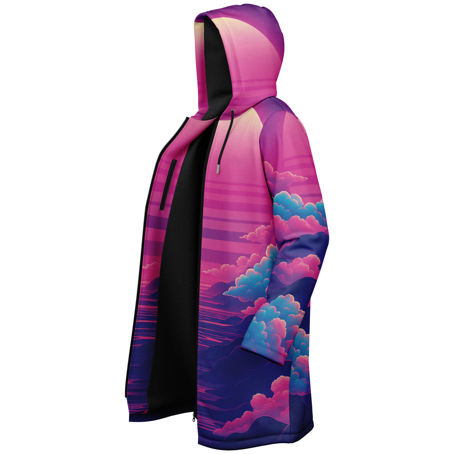 Duskwave Zip Up Cloak