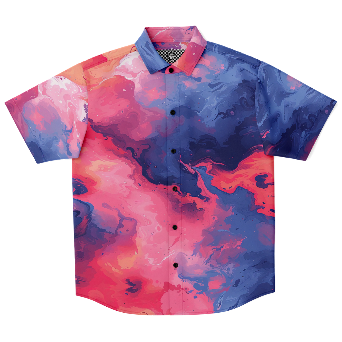 Quantum Tides Button Down Shirt