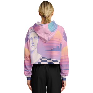 Corinthian Cropped Hoodie