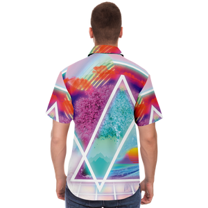 Dimensions Collide Button Down Shirt