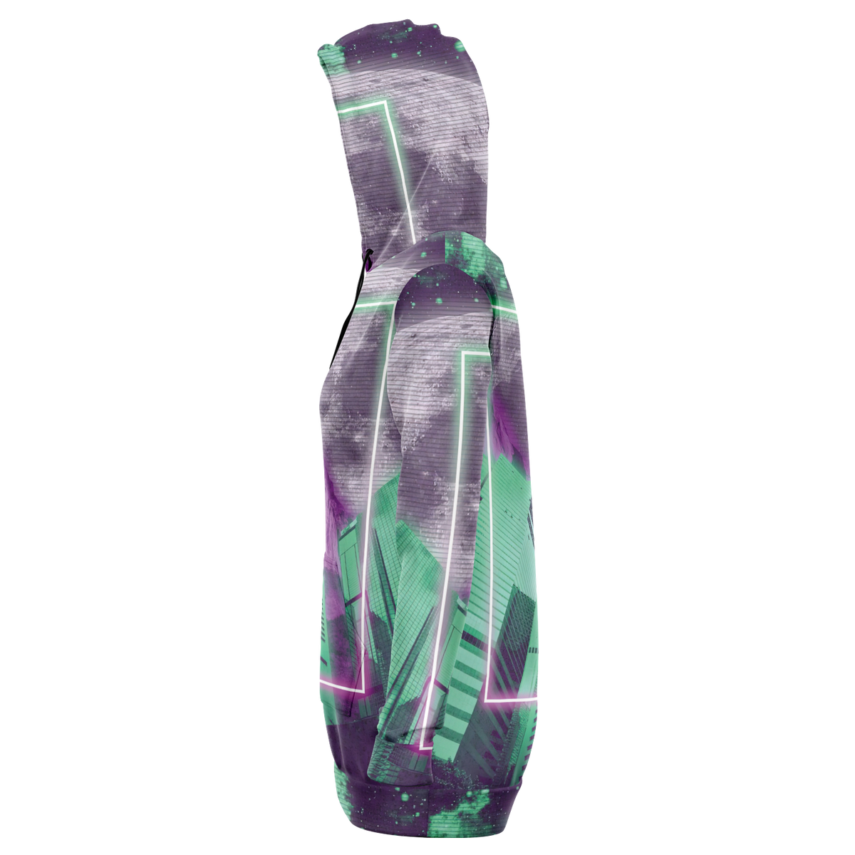 City of Radiance Hoodie Dress