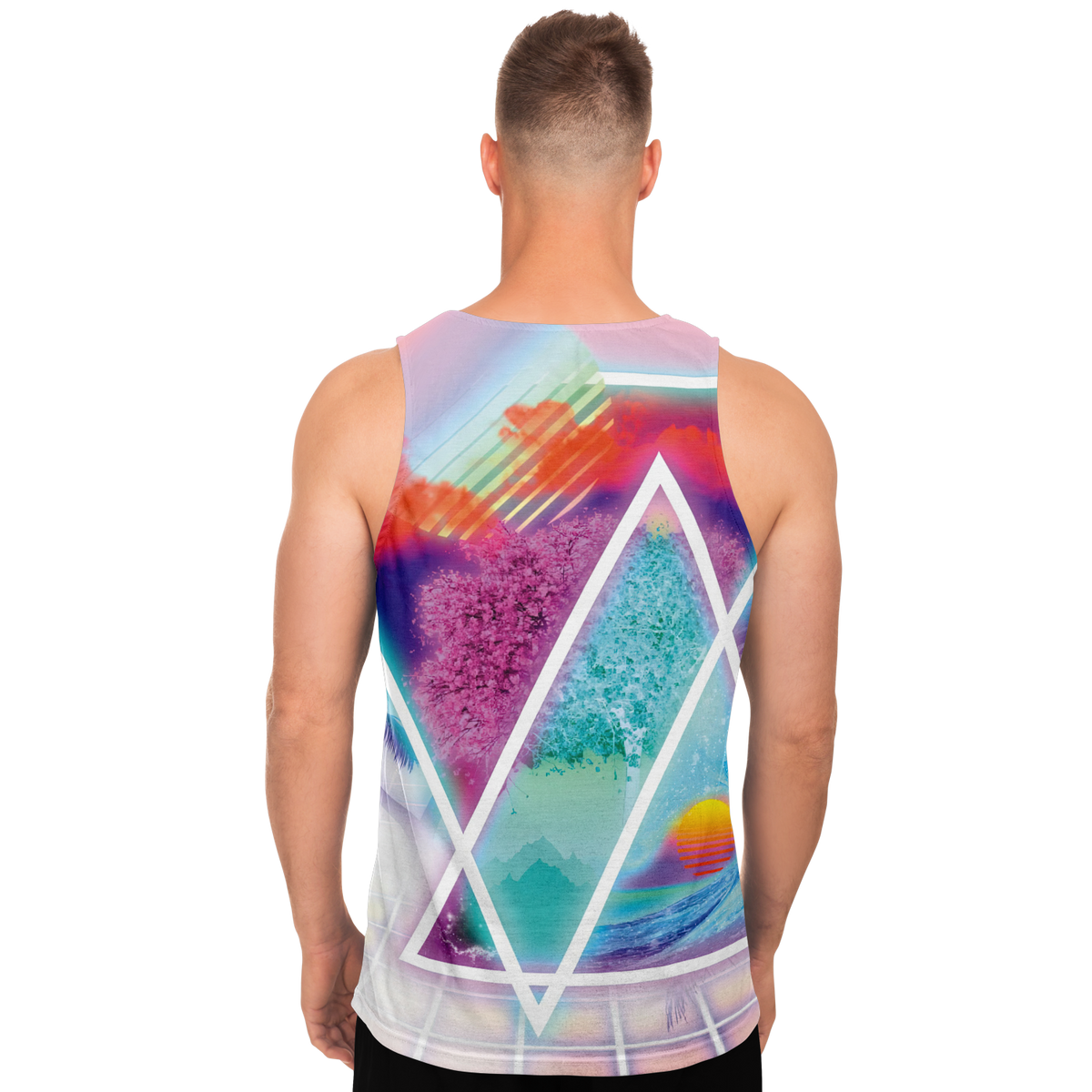 Dimensions Collide Men's Tank Top