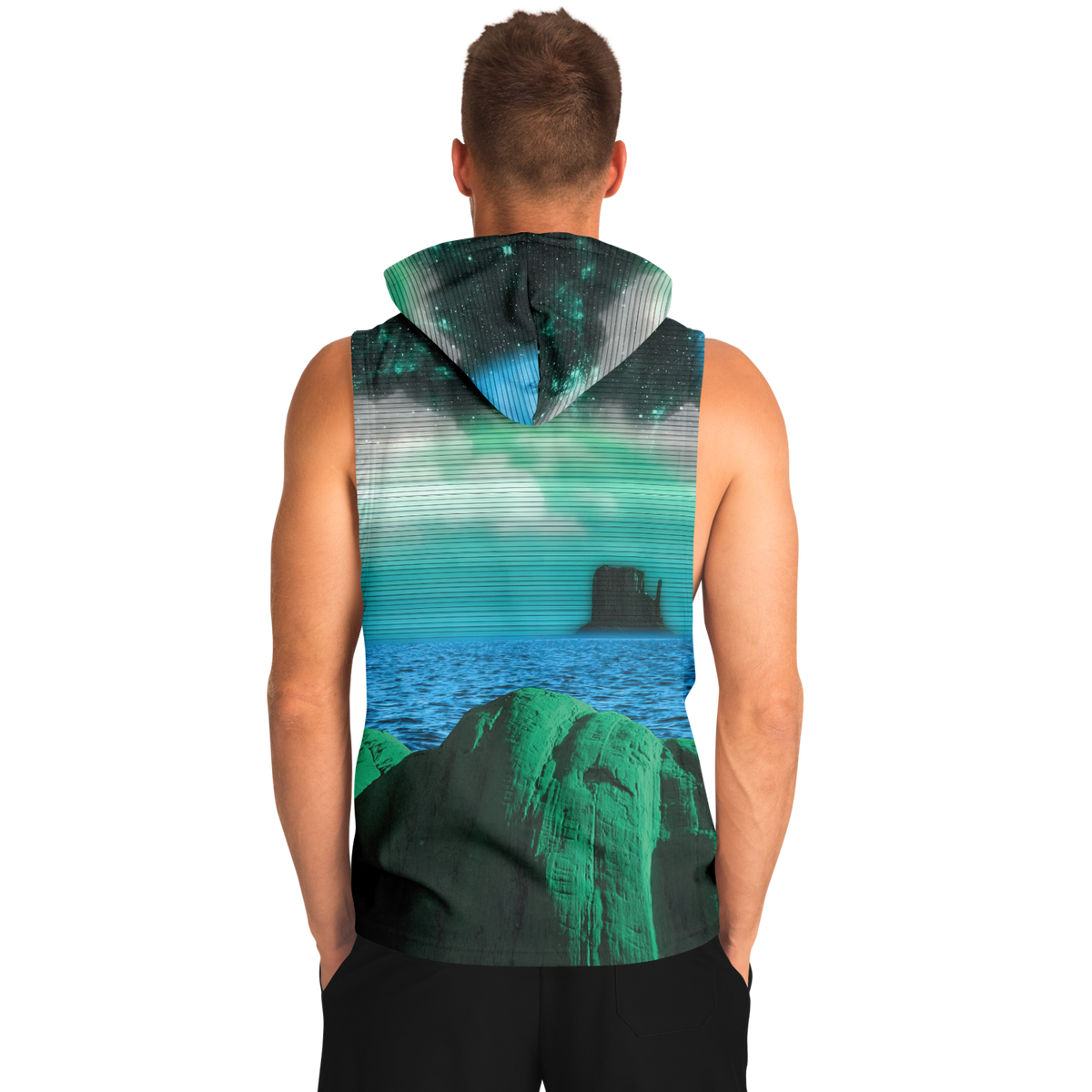Emerald Canyon Sleeveless Hoodie