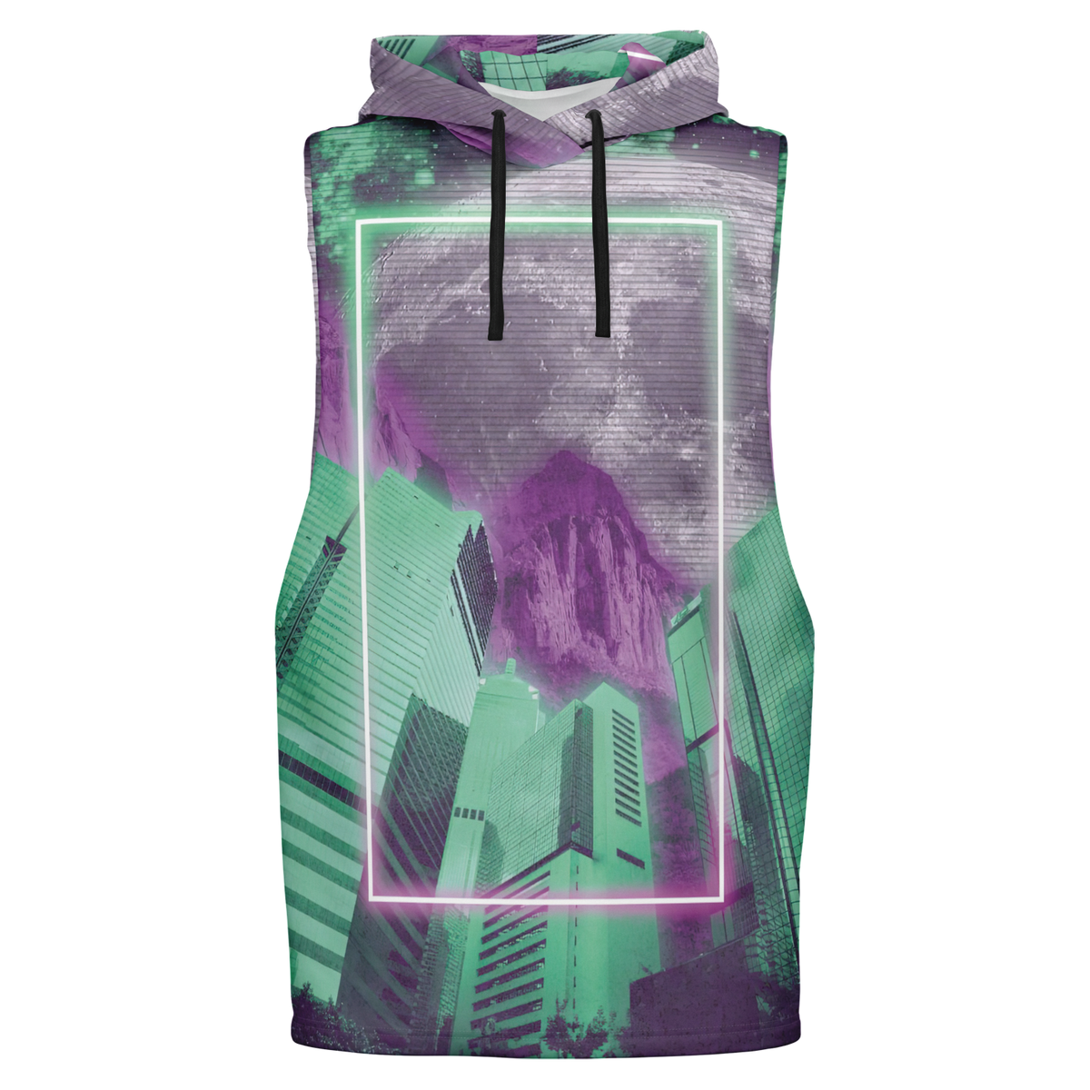 City of Radiance Sleeveless Hoodie