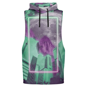 City of Radiance Sleeveless Hoodie