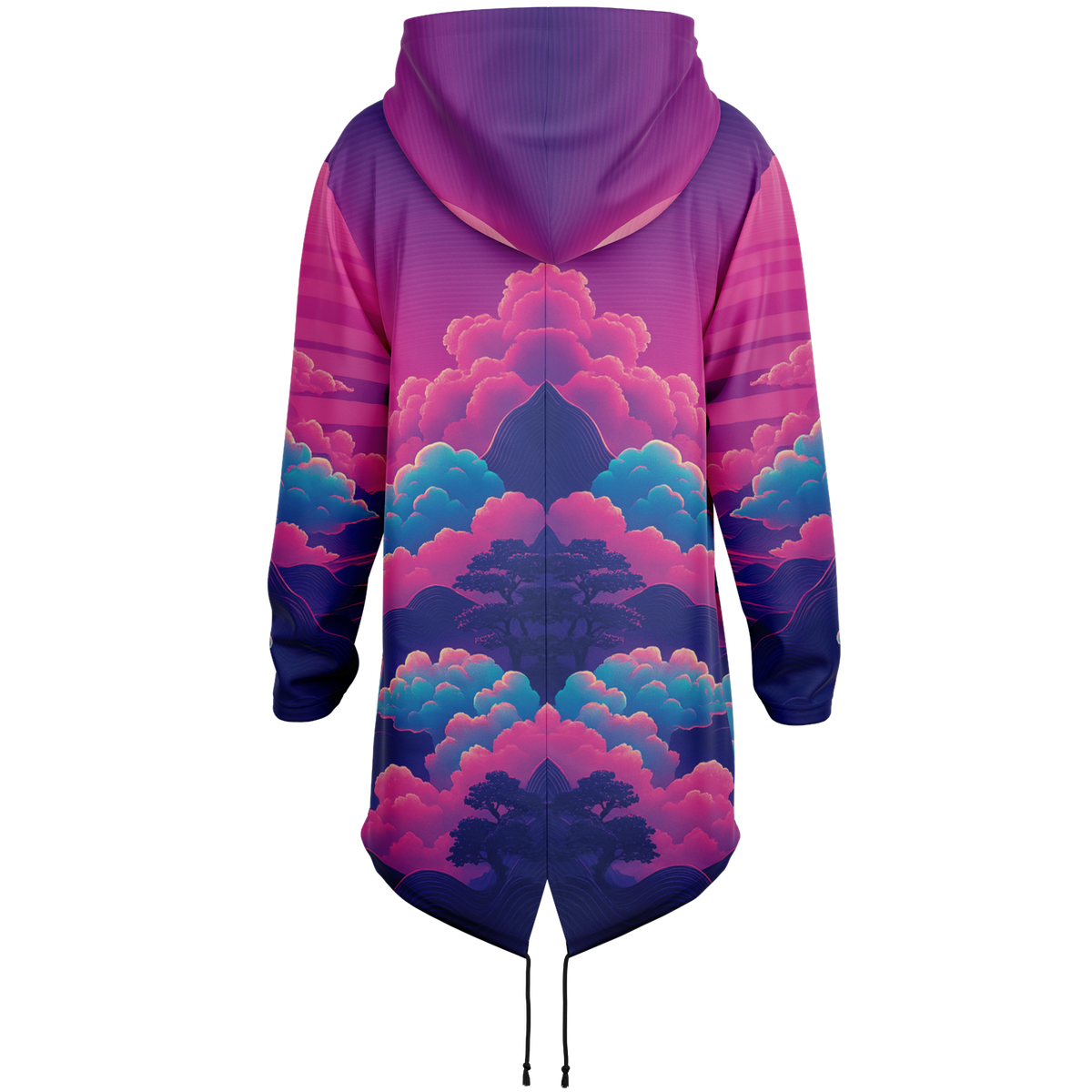 Duskwave Longline Hoodie