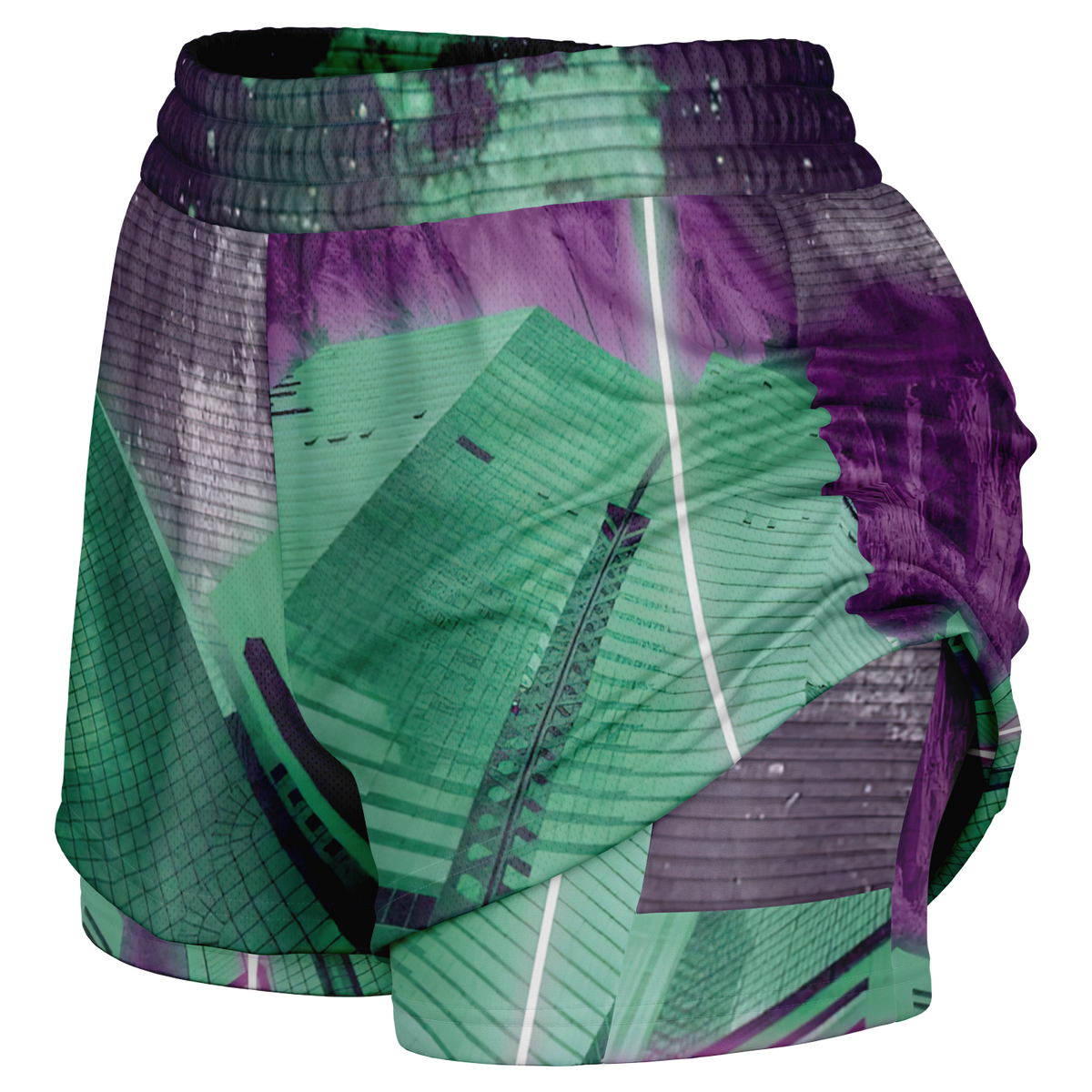 City of Radiance Women's 2-in-1 Shorts