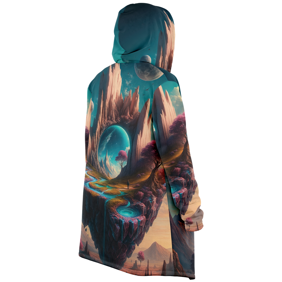 Dream Isle Cloak (Black Fur)