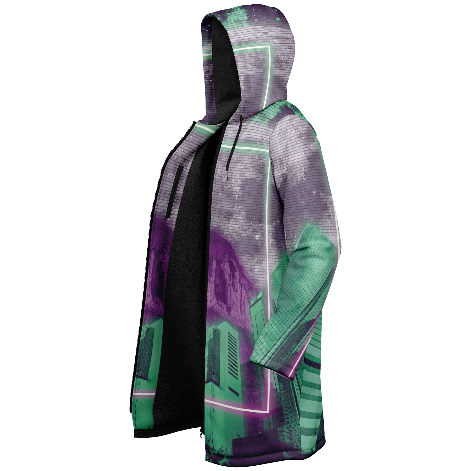 City of Radiance Zip Up Cloak
