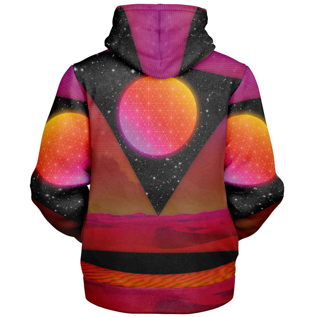 Desert Continuum Sherpa Hoodie