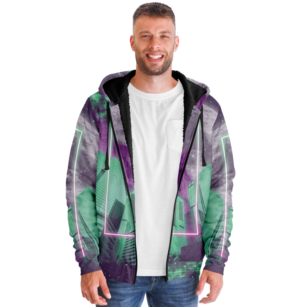 City of Radiance Sherpa Hoodie