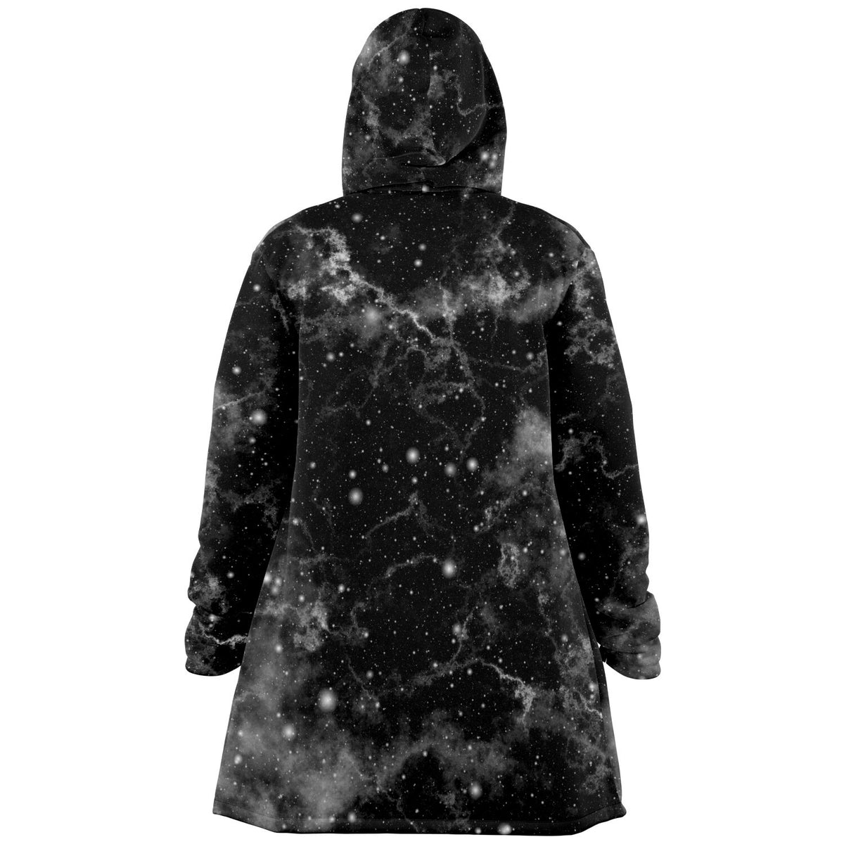 Dark Matter Cloak (Black Fur) - Festival Clothing, Rave Outfits, EDM Gear