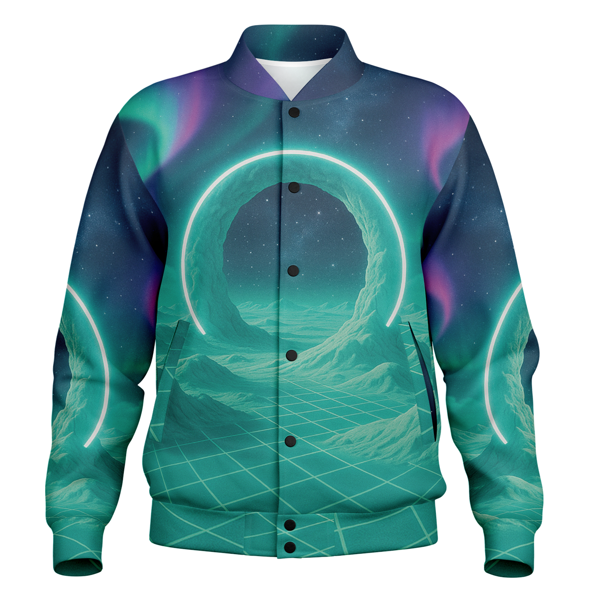 Astral Gateway Varsity Jacket