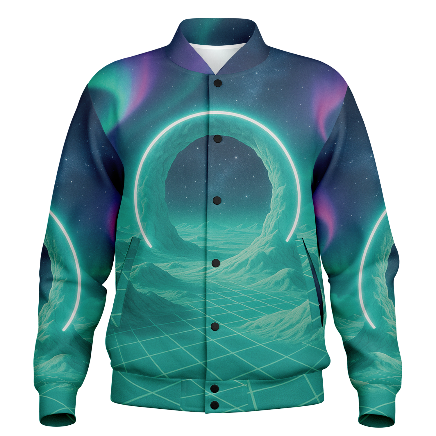 Astral Gateway Varsity Jacket
