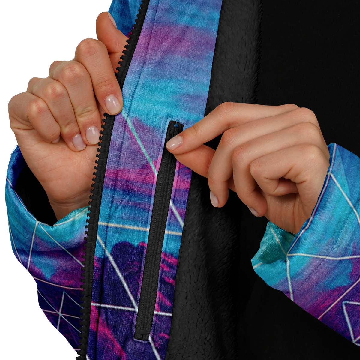 Liminal Zip Up Cloak