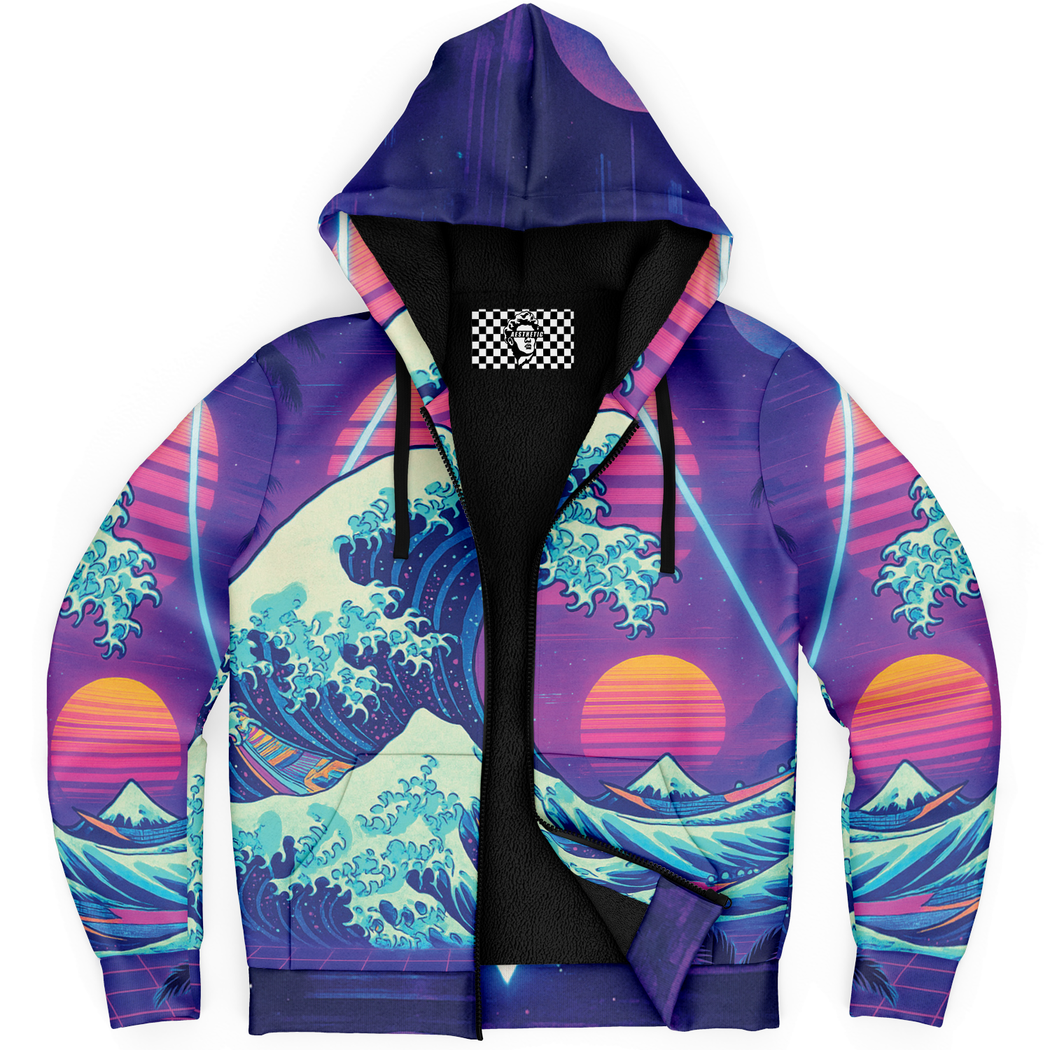 Neonami Sherpa Hoodie