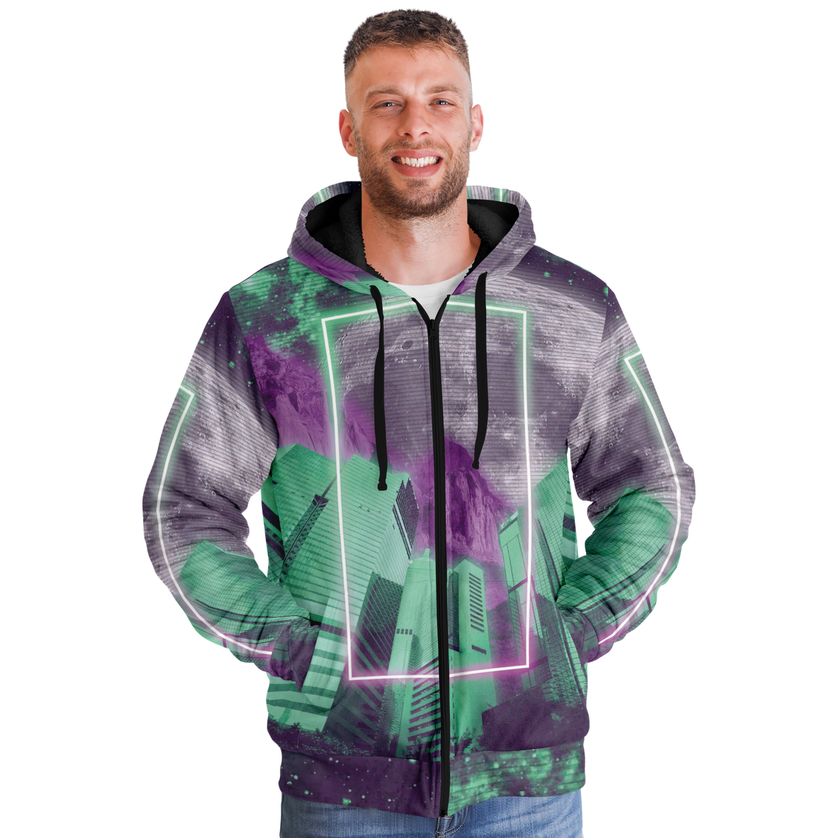 City of Radiance Sherpa Hoodie