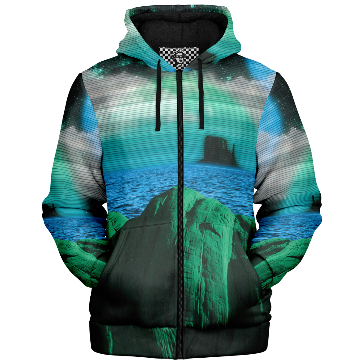 Emerald Canyon Sherpa Hoodie