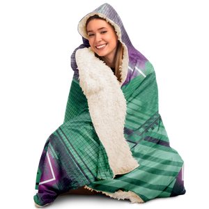 City of Radiance Hooded Blanket