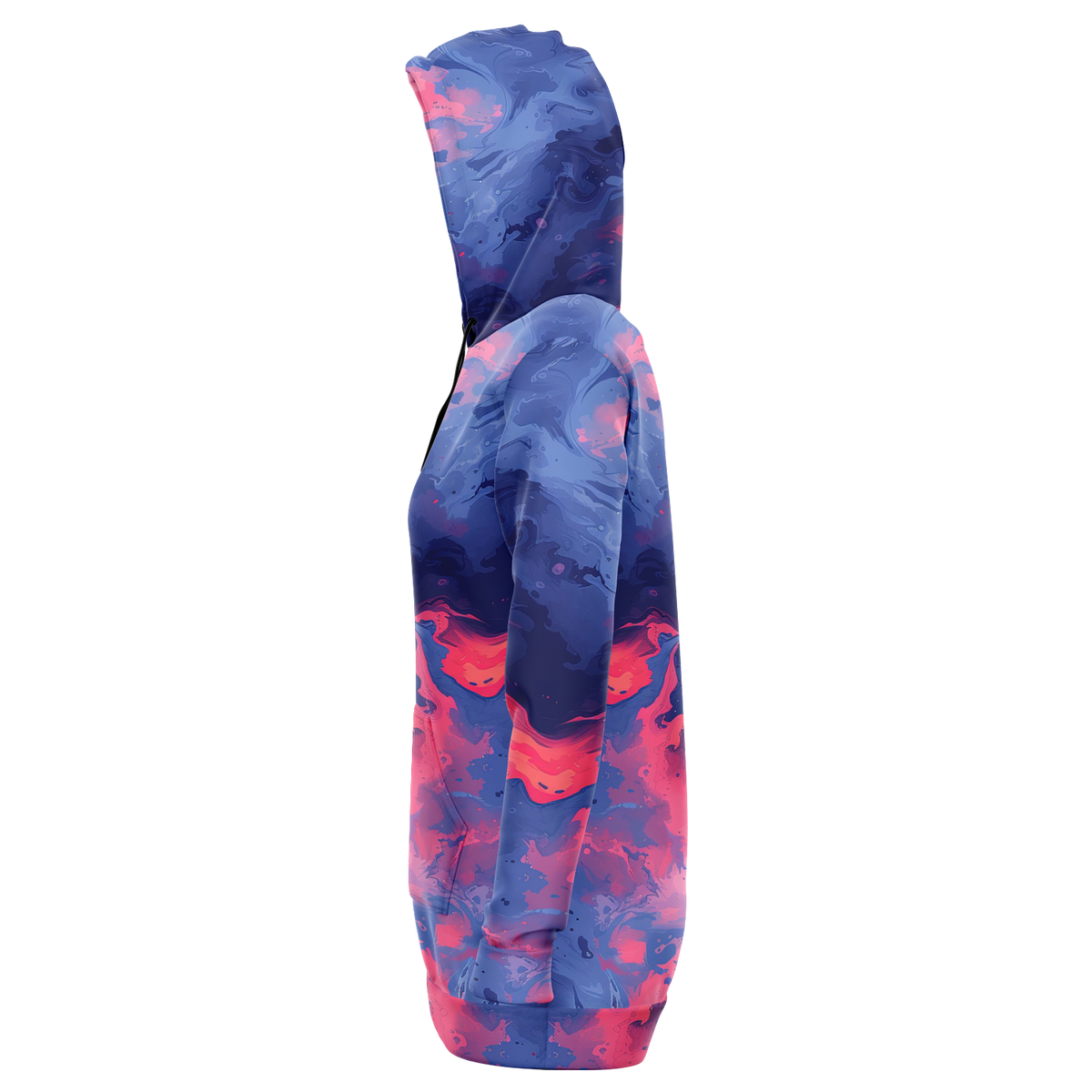 Quantum Tides Hoodie Dress