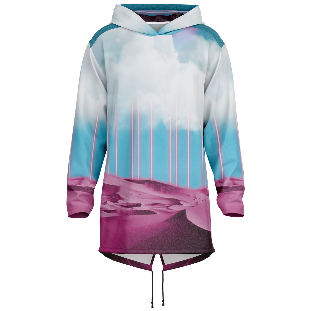 Electric Desert Longline Hoodie