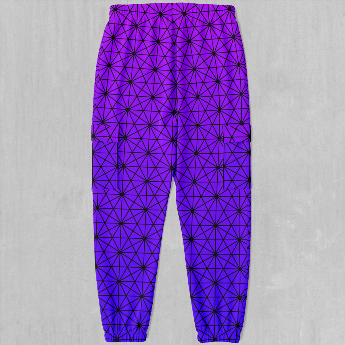 Star Net (Ultraviolet) Cargo Joggers