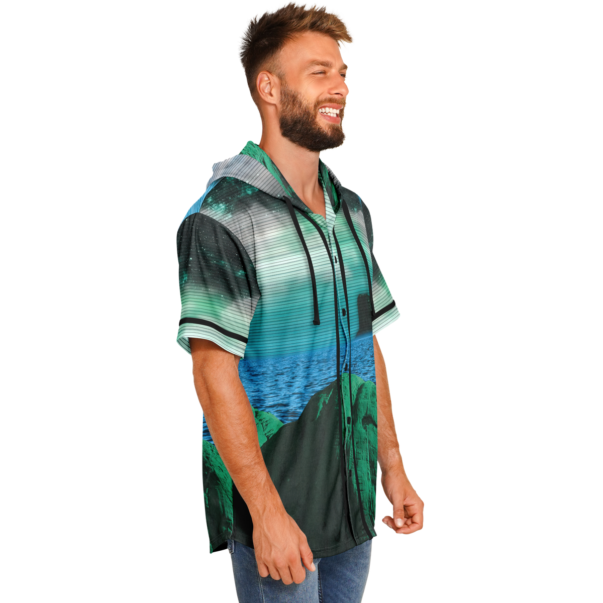 Emerald Canyon Hooded Jersey
