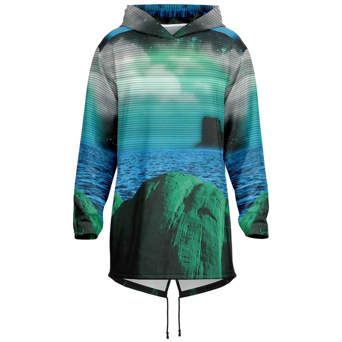 Emerald Canyon Longline Hoodie