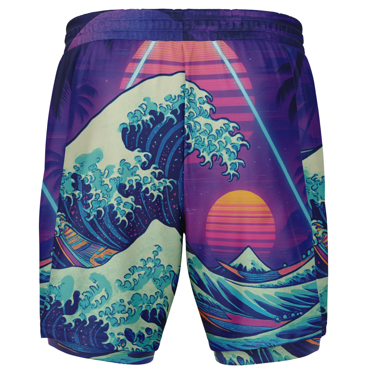 Neonami Men's 2 in 1 Shorts